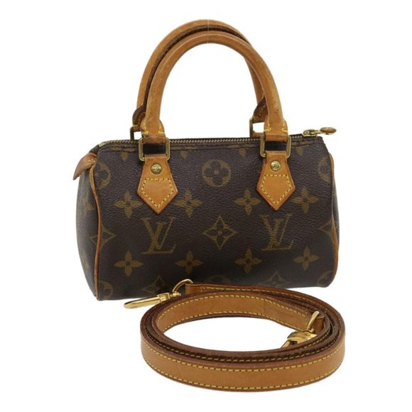 Mini Speedy Monogram Canvas Hand Bag - Picture 1 of 7